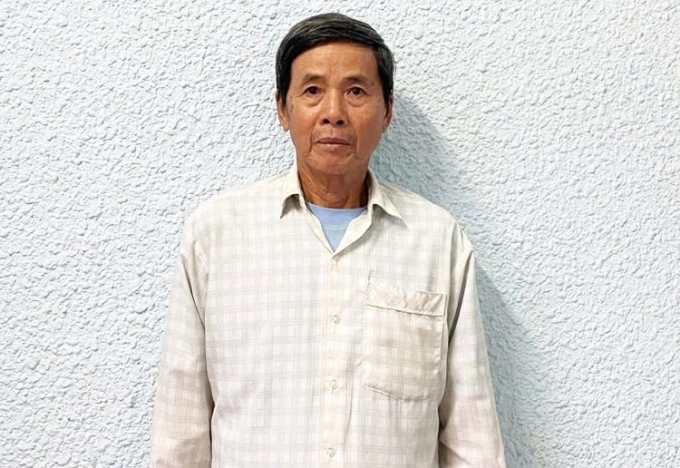 Hồ Trung Nga thời điểm bị bắt giữ. Ảnh: Nam An