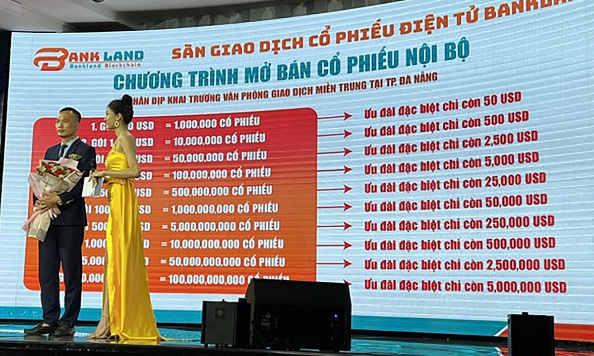 Ông chủ Bankland ‘vẽ dự án’, lừa hàng nghìn người mua cổ phiếu chưa niêm yết